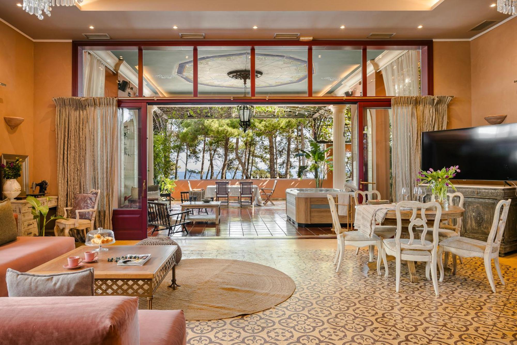 Scorpios Mansion / Downtown Skala / Seaside Βίλα Εξωτερικό φωτογραφία
